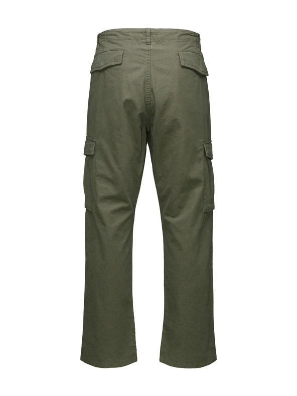 Sam 73 Khaki pánské kalhoty s kapsami SAM 73