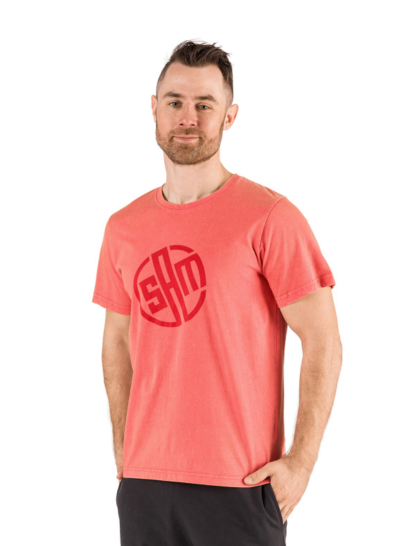 Sam 73 Červené pánské tričko s potiskem SAM 73