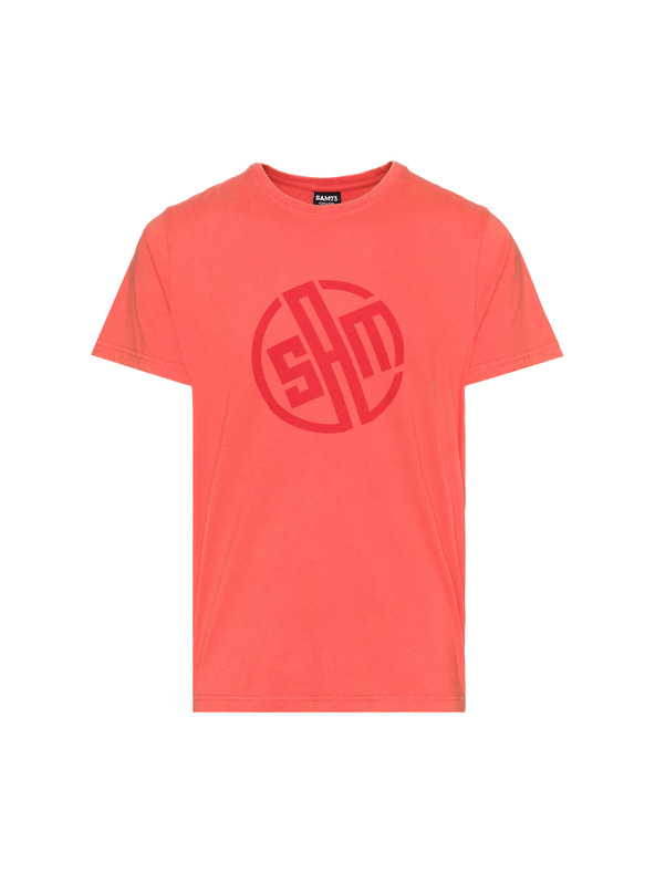 Sam 73 Červené pánské tričko s potiskem SAM 73
