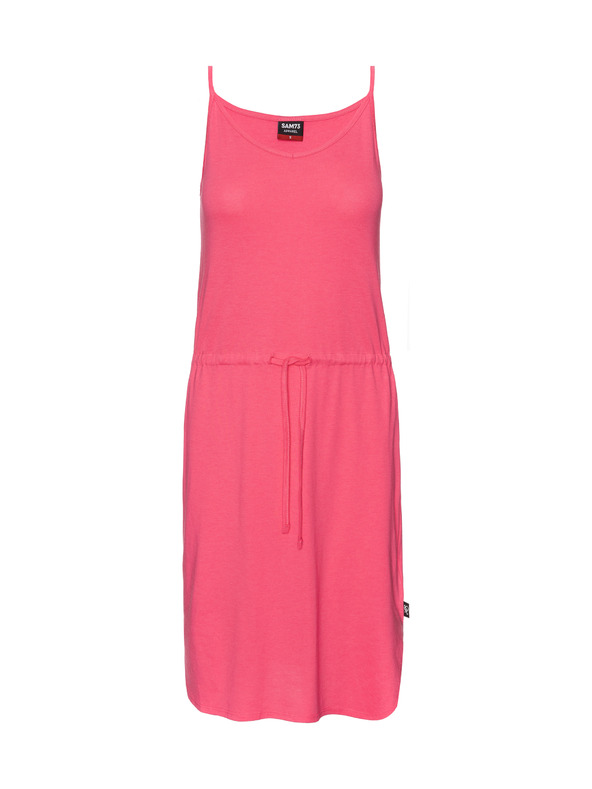 Sam 73 Růžové dámské šaty se zavazováním SAM 73