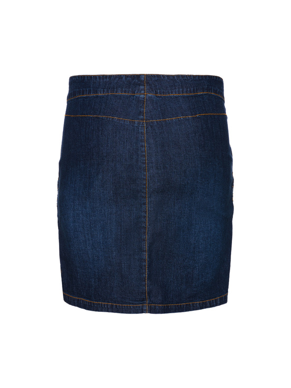 Sam 73 Tmavě modrá dámská džínová pouzdrová sukně SAM 73