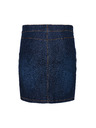 Sam 73 Tmavě modrá dámská džínová pouzdrová sukně SAM 73