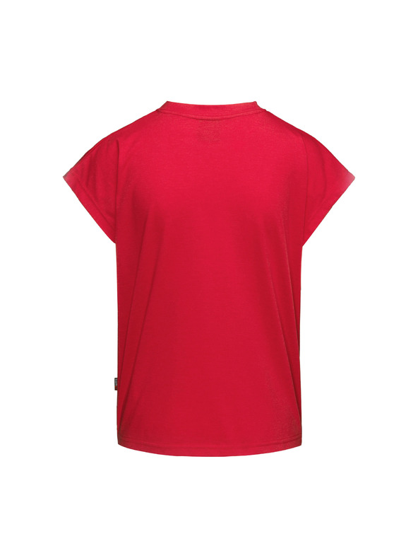 Sam 73 Červené dámské tričko s potiskem SAM 73