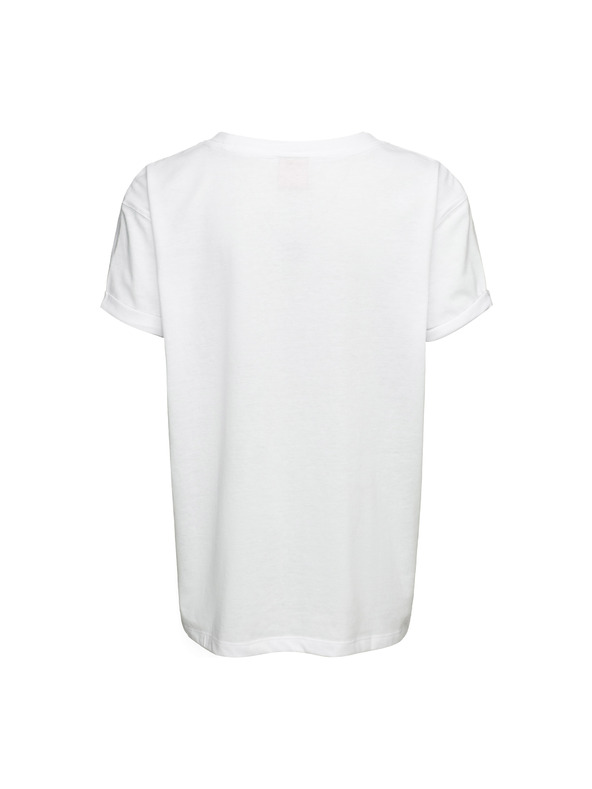 Sam 73 Bílé holčičí tričko s potiskem SAM 73