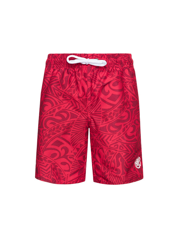 Sam 73 Červené klučičí vzorované plavky SAM 73