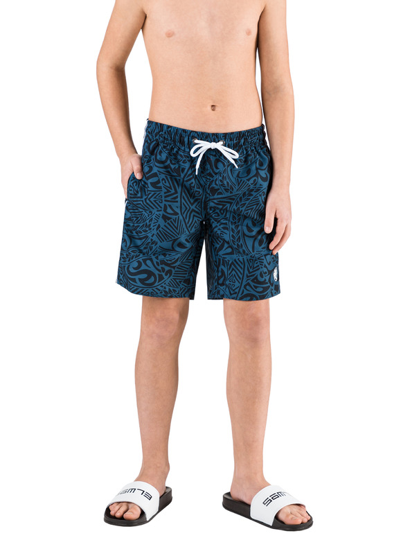 Sam 73 Tmavě modré klučičí vzorované plavky SAM 73