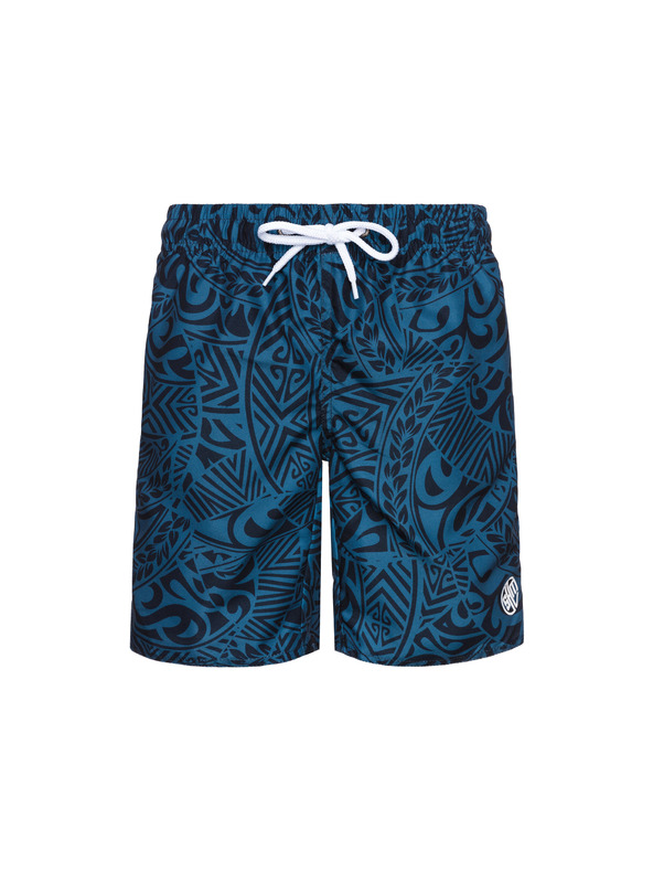 Sam 73 Tmavě modré klučičí vzorované plavky SAM 73