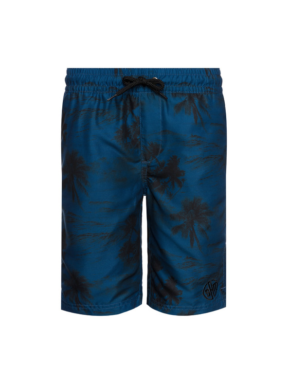 Sam 73 Tmavě modré klučičí vzorované plavky SAM 73