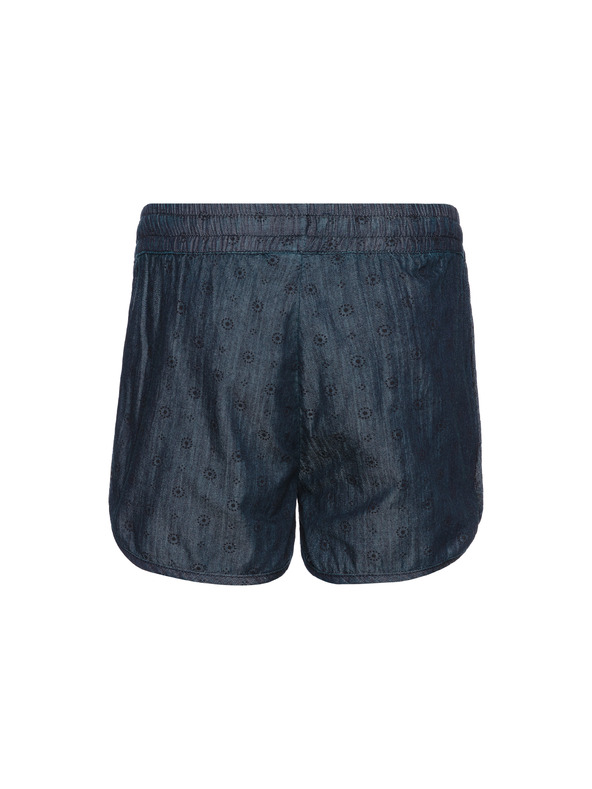 Sam 73 Tmavě modré holčičí vzorované džínové kraťasy SAM 73