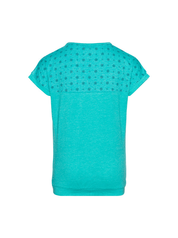 Sam 73 Zelené holčičí vzorované tričko SAM 73