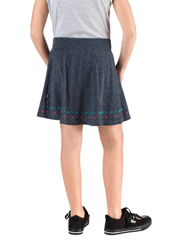 Sam 73 Tmavě modrá holčičí vzorovaná sukně SAM 73