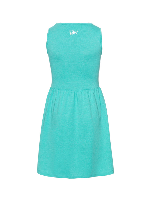 Sam 73 Zelené holčičí květované šaty SAM 73