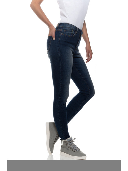 Sam 73 Modré dámské slim fit džíny Sam 73