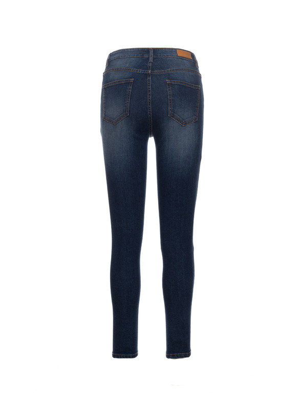 Sam 73 Modré dámské slim fit džíny Sam 73