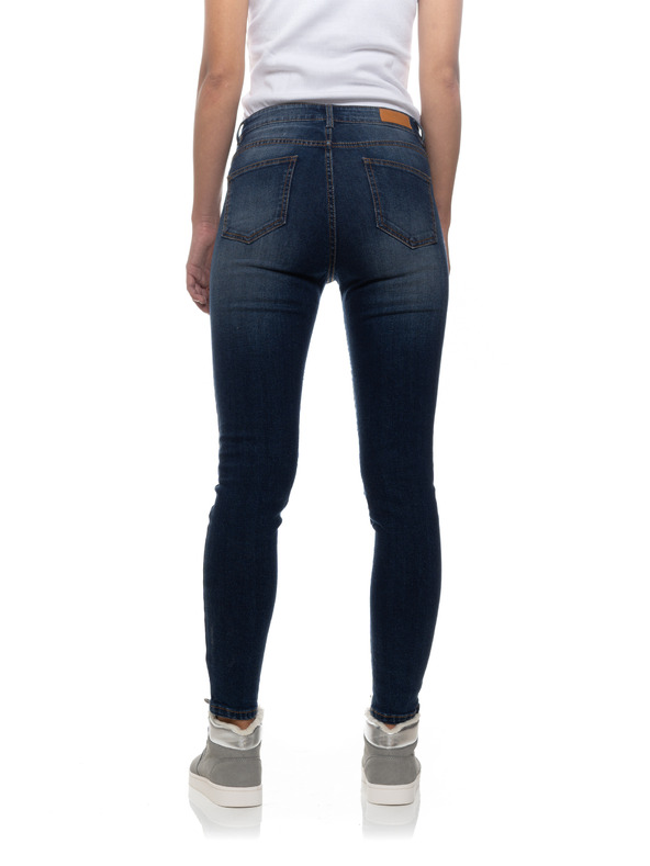 Sam 73 Modré dámské slim fit džíny Sam 73