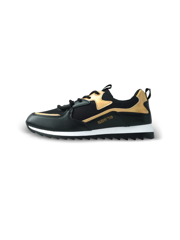 Sam 73 Zlato-černé dámské boty SAM 73 Nona