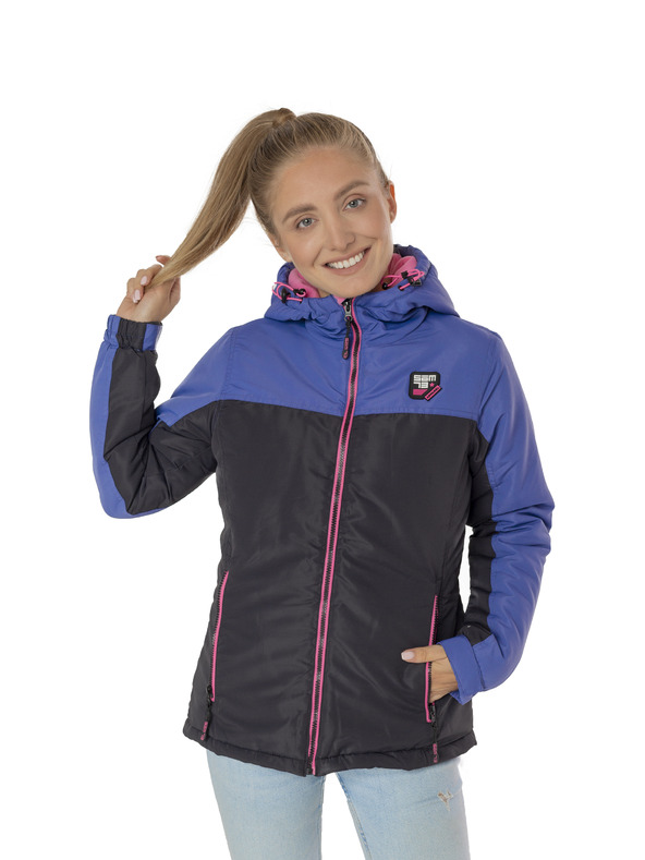 Sam 73 Tmavě modrá dámská zimní bunda SAM 73