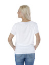 Sam 73 Bílé dámské tričko s potiskem SAM 73 Arias