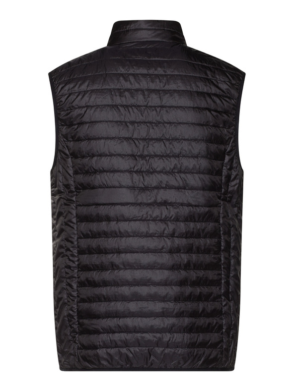 Sam 73 Tmavě šedá pánská prošívaná vesta Sam 73