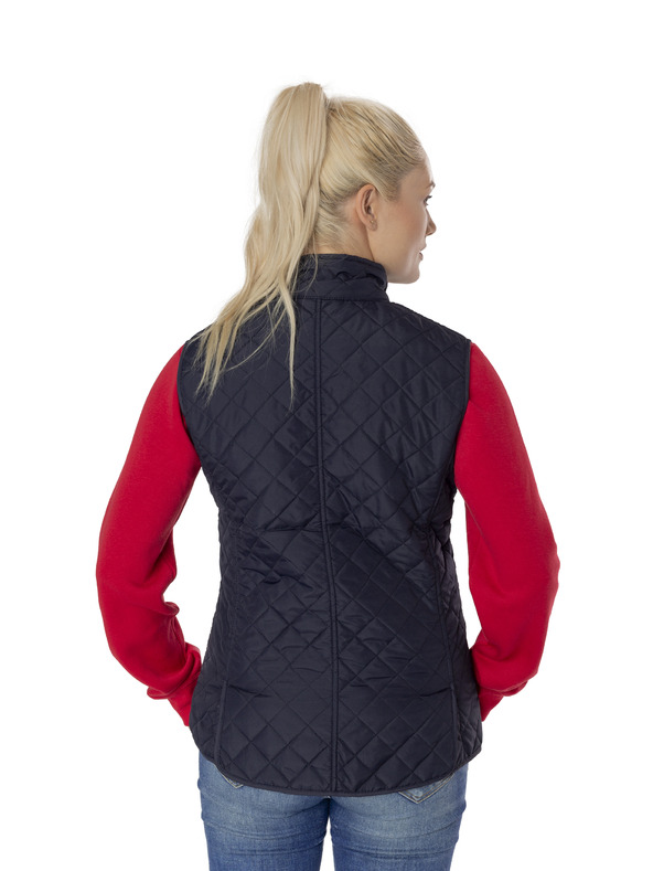 Sam 73 Tmavě modrá dámská prošívaná vesta Sam 73 Martha