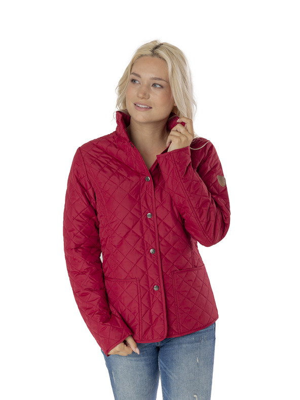 Sam 73 Červená dámská prošívaná bunda Sam 73 Jane