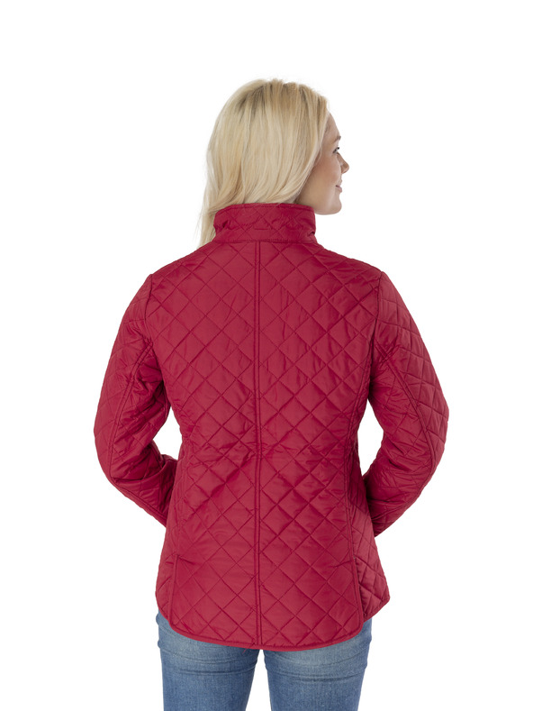 Sam 73 Červená dámská prošívaná bunda Sam 73 Jane