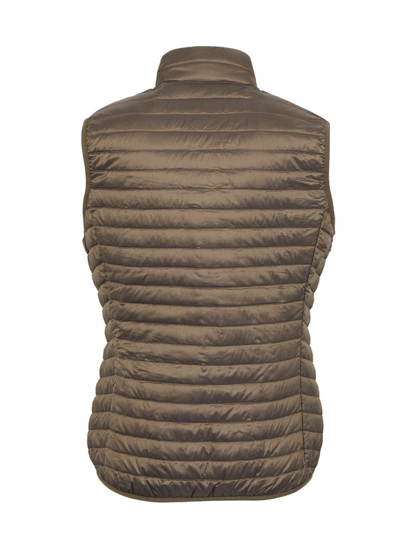 Sam 73 Hnědá dámská prošívaná vesta Sam 73