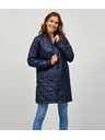 Sam 73 Tmavě modrý dámský prošívaný kabát Sam 73