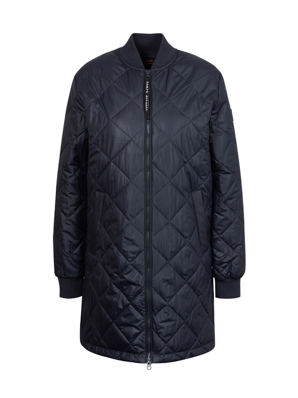 Sam 73 Tmavě modrý dámský prošívaný kabát Sam 73