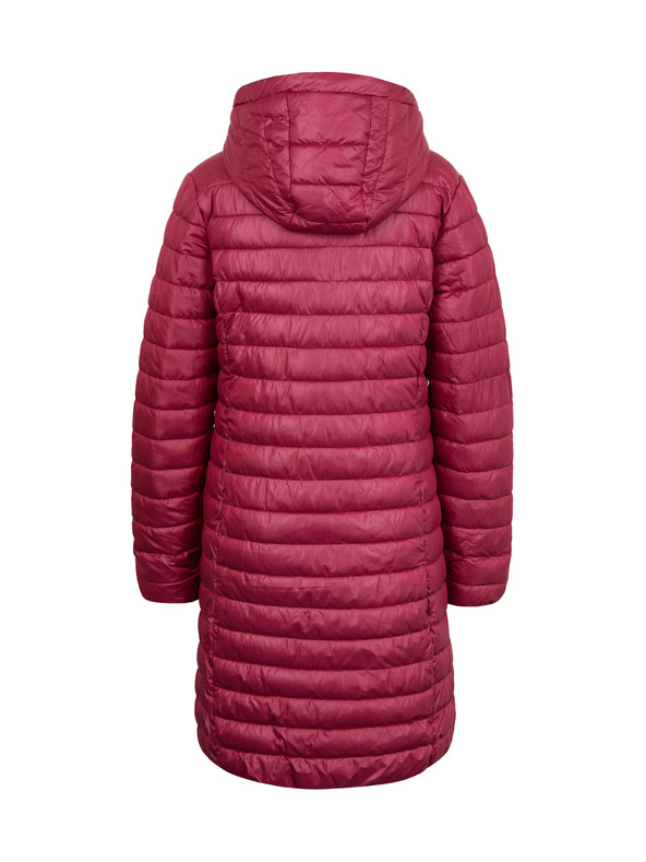 Sam 73 Tmavě růžový dámský prošívaný kabát Sam 73