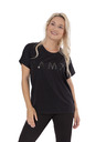 Sam 73 Černé dámské tričko s potiskem SAM 73