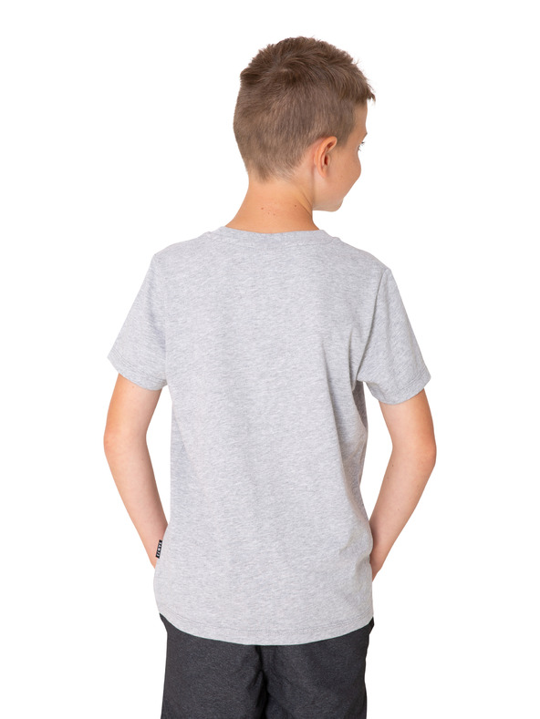 Sam 73 Světle šedé klučičí tričko  potiskem SAM 73