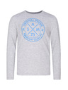 Sam 73 Světle šedé klučičí tričko s potiskem SAM 73