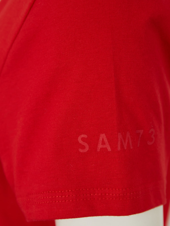 Sam 73 Červené dámské tričko SAM 73 Una
