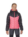 Sam 73 Černo-růžová holčičí zimní prošívaná bunda SAM 73 Terri
