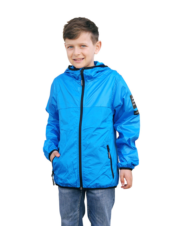 Sam 73 Modrá dětská lehká bunda 73 David
