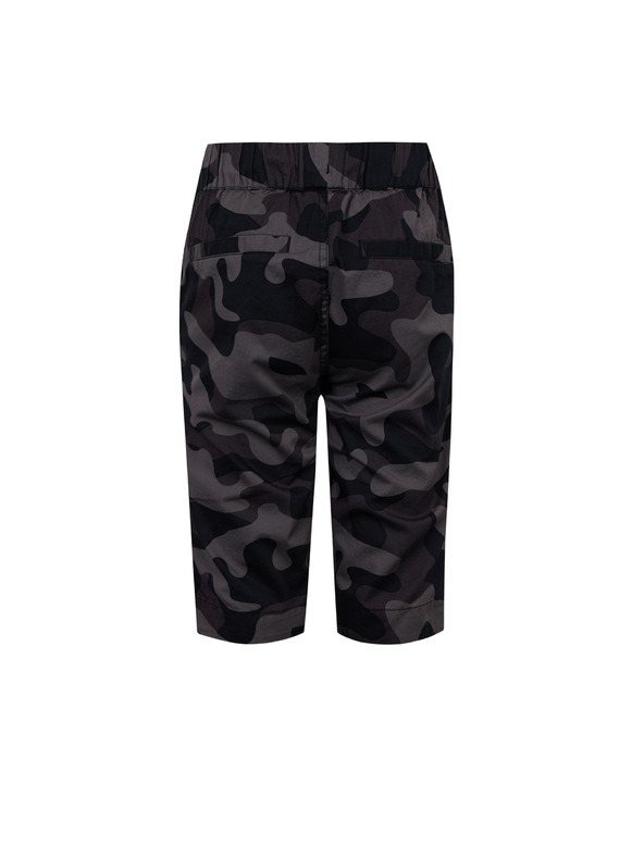 Sam 73 Černé klučičí vzorované kraťasy SAM 73 Spencer