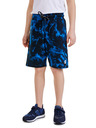 Sam 73 Modré chlapecké vzorované kraťasy SAM 73 Graham