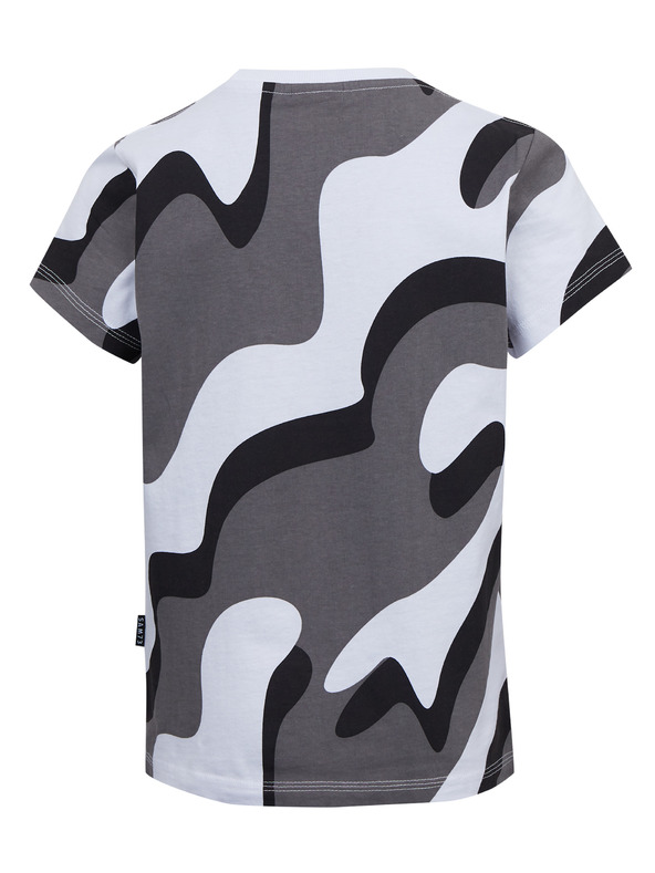 Sam 73 Šedé klučičí vzorované tričko  SAM 73 Oscar