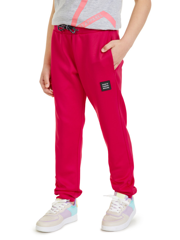 Sam 73 Tmavě růžové dívčí tepláky SAM 73 Saniyah