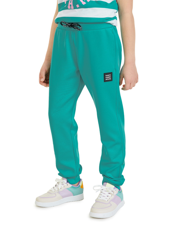 Sam 73 Tyrkysové dívčí tepláky SAM 73 Saniyah