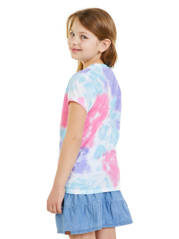 Sam 73 Modré dívčí batikované tričko SAM 73 Regina