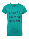 Sam 73 Petrolejové dívčí tričko SAM 73 Ablaka
