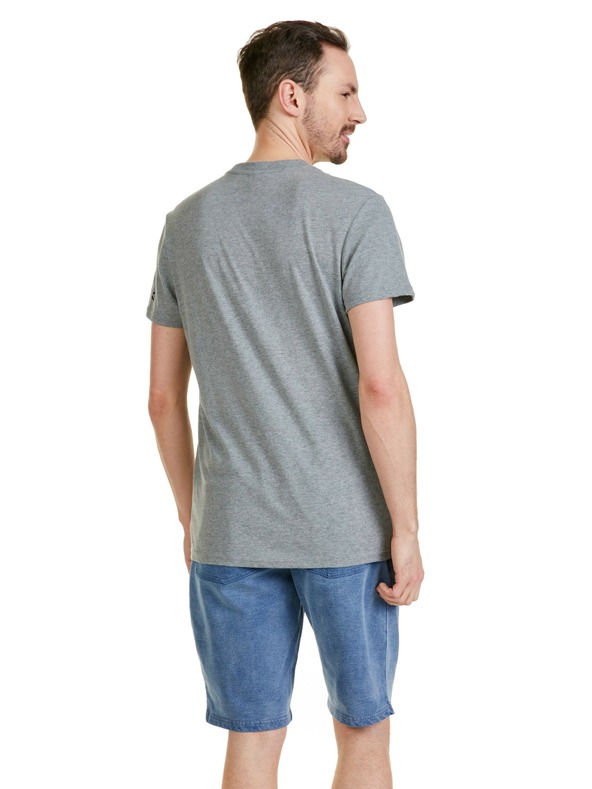 Sam 73 Šedé pánské tričko SAM 73 Larry