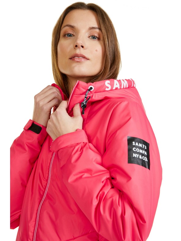 Sam 73 Tmavě růžová dámská bunda SAM 73 Alfie