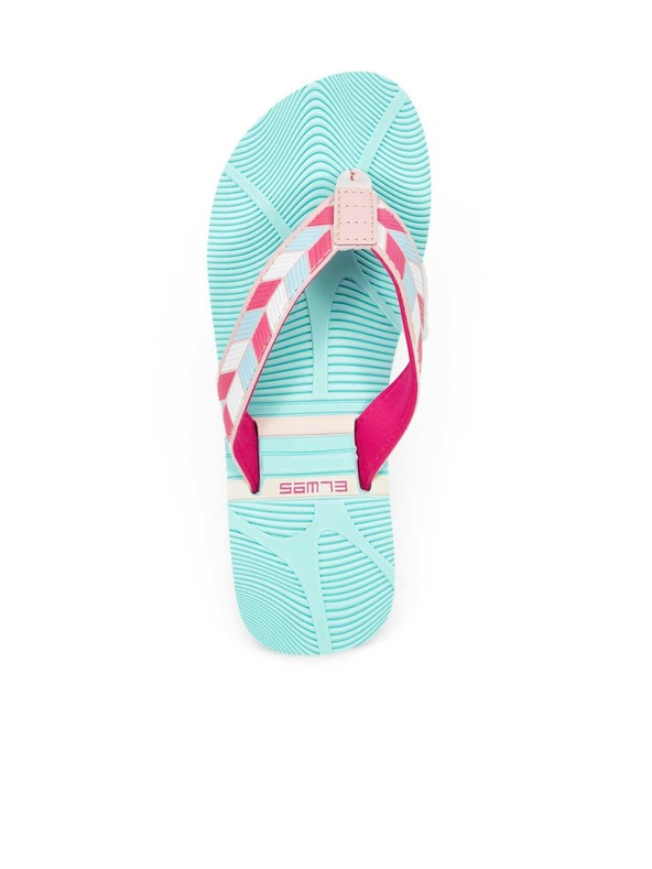 Sam 73 Tyrkysovo-růžové dámské žabky SAM 73 Voltaya