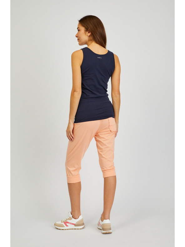 Sam 73 Tmavě modré dámské basic tílko SAM 73 India