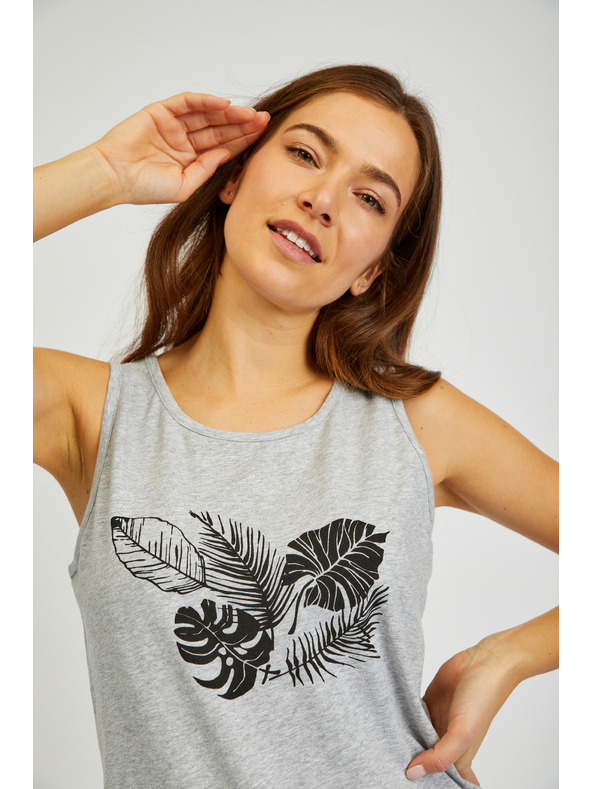 Sam 73 Šedé dámské tílko SAM 73 Simone