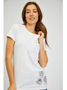 Sam 73 Bílé dámské tričko SAM 73 Bethany