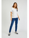 Sam 73 Bílé dámské tričko s kapsičkou SAM 73 Marie